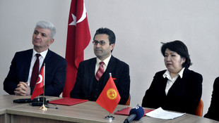 Kırgızistan Milli Üniversitesinde Türkçe Öğretim Merkezi açıldı