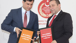 KKTC'de hükümeti kurma çalışmaları