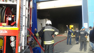 Kocaeli'de fabrika yangını