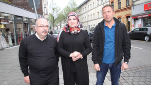 Köln'de PKK yandaşlarına tepki