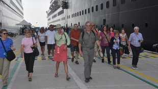 Kuşadası'nda kruvaziyer turizmi