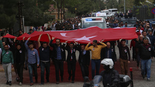 Mardin'de şehit Emniyet Amiri Sakarya için tören