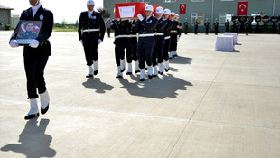 Mardin'de şehitler için tören