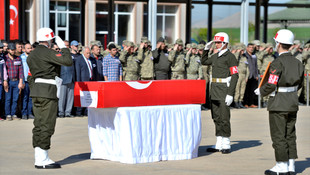 Mardin'de şehitler için tören