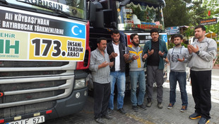 Nevşehir'den Bayırbucak'a patates yardımı