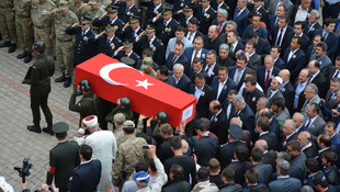 Şehit Uzman Çavuş Süleyman Kul Giresunda toprağa verildi