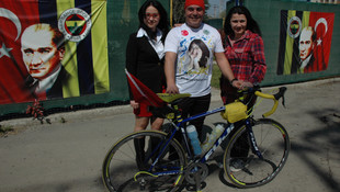 Organ bağışı için pedal çeviriyor