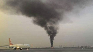 Atatürk Havalimanında yangın paniği