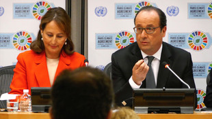 Paris İklim Anlaşması'nın imza töreni