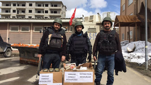 Polis eşlerinden güvenlik güçlerine destek