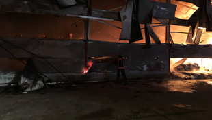 Sakarya'da tekstil fabrikasında yangın