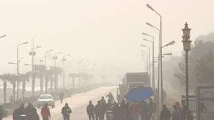 Samsunda sis etkili oldu