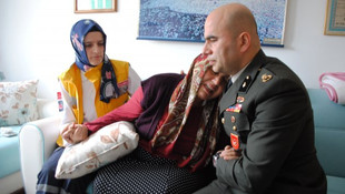 Şehit Yüzbaşının Amasyadaki baba ocağına acı haber ulaştı
