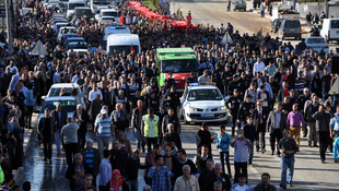 Şehitlerimizi uğurluyoruz