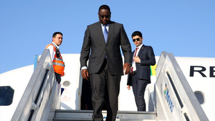 Senegal Devlet Başkanı Sall, İstanbul'a geldi