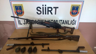 Siirt'te kaçak silah operasyonu