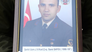 Şırnak'ta şehit asker için tören