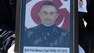 Şırnak'ta şehit polis için tören