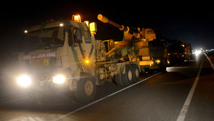 Suriye sınırına askeri sevkiyat devam ediyor