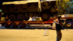 Suriye sınırına askeri sevkiyat