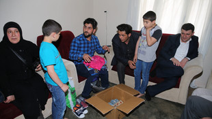 Suriyeli ailelere yardımlar