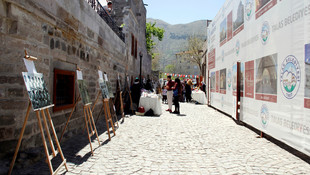 Tarihi sokakta Turizm Haftası coşkusu