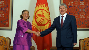Tayland Prensesi Maha Chakri Sirindhorn Kırgızistan’da