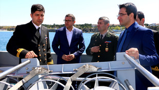 TCG Karadeniz Ereğli Gemisi ziyarete açıldı