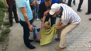 Tekirdağ'da balkondan düşen kadın ağır yaralandı