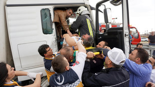 Tekirdağ'da trafik kazası: 1 yaralı