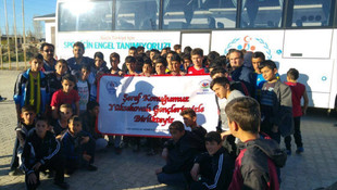 Terör mağduru öğrenciler için futbol turnuvası