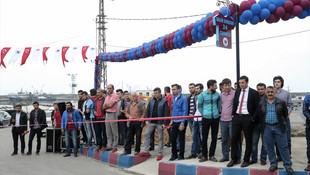 Trabzon'da, Salih Dursun Caddesi açıldı