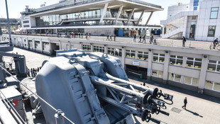 Türk savaş gemileri Odessa'da