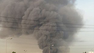 Ümraniyede gıda deposunda yangın