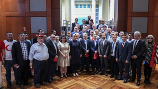 Washington'daki barış ve dayanışma yürüyüşü