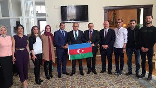 Yalçın Topçu Baghirov'u ziyaret etti