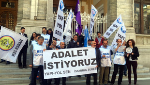 Yapı-Yol Sen'den terazili eylem