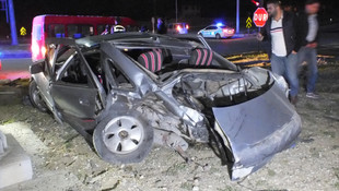 Yozgat'ta iki otomobil çarpıştı: 1 ölü, 1 yaralı