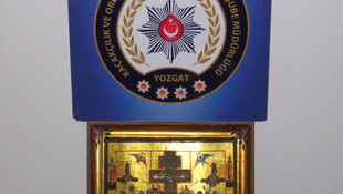 Yozgat'ta tarihi ikona ele geçirildi