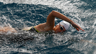 Çeşmeden Sakız Adasına yüzerek geçecek