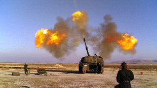 TSK obüslerle IŞİD’i vurdu