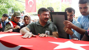 Kahramanmaraş şehidini uğurladı