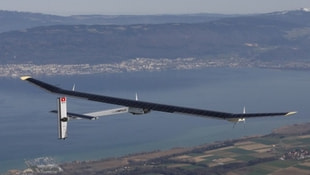 Güneş enerjili uçak dünya turunun 10. etabını tamamladı