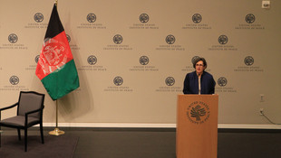 Afganistan Devlet Başkanı Gani'nin eşi Washington'da konuştu