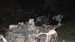 Afyonkarahisar'da süt tankeri devrildi: 1 ölü