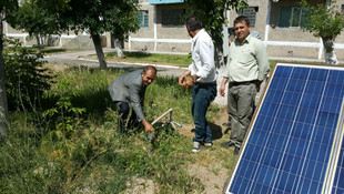 Ahmet Yesevi Üniversitesinin güneş enerjisine Türk imzası