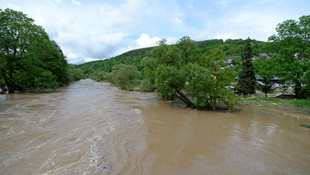 Almanyada fırtına ve sel: 4 ölü
