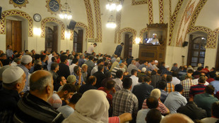 Anadolu'nun ilk camisinde Berat Kandili kutlandı