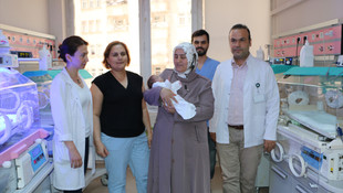 Şanlıurfada anne karnındaki bebeğe 4 kez kan nakli yapıldı