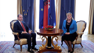 Arnavutluk Cumhurbaşkanı Nishani Hırvatistan'da